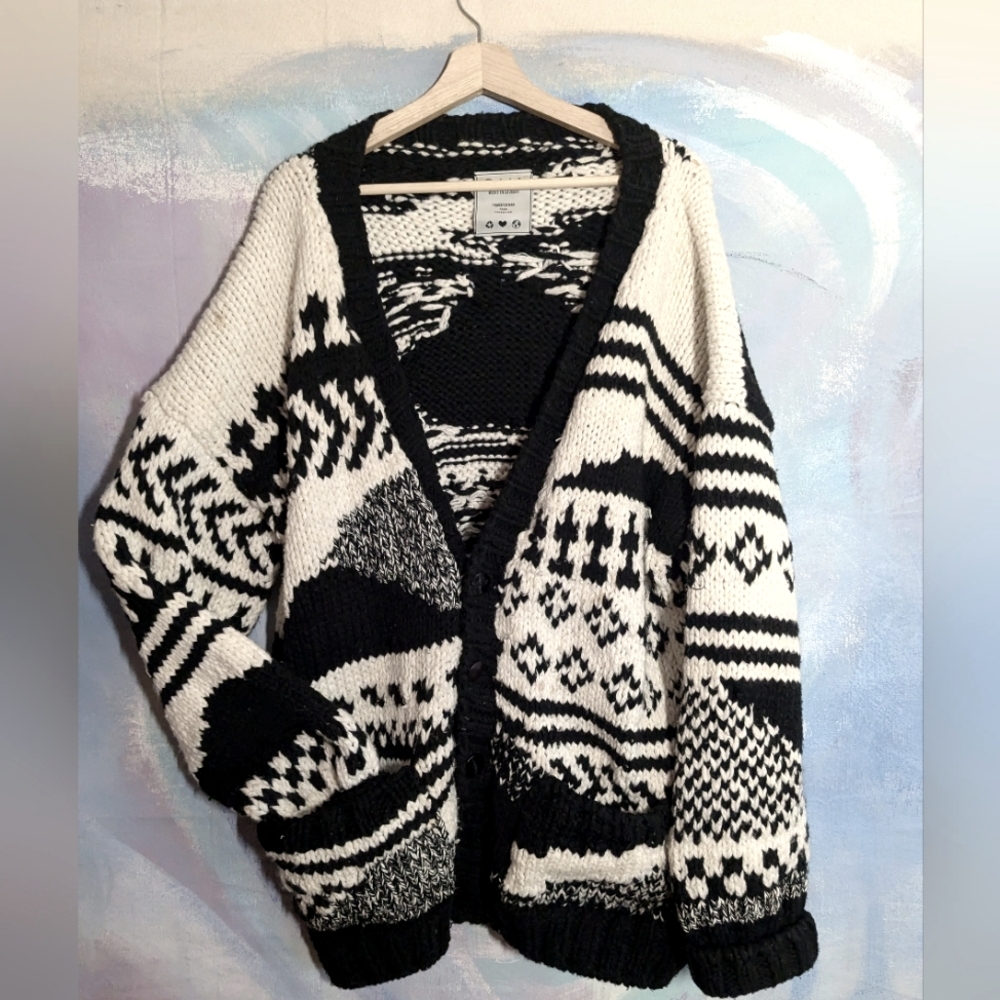 GAIA oversized warm sweater / coat XL